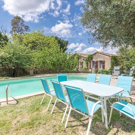 Maison Avec Piscine Location De Vacances Ferme Pedagogique Du Dolmen Le Pouget Exteriér fotografie